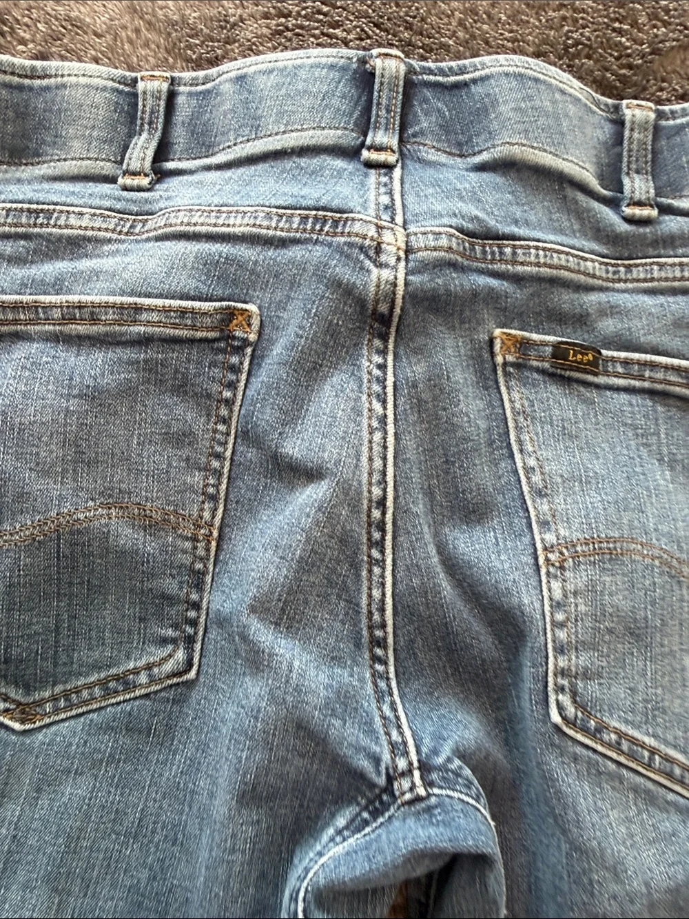 Lee Men’s Medium Blue Straight Jeans